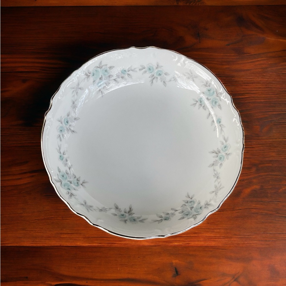 Mikasa Porcelain Coupe Soup Bowls Barbizon Pattern Fine China